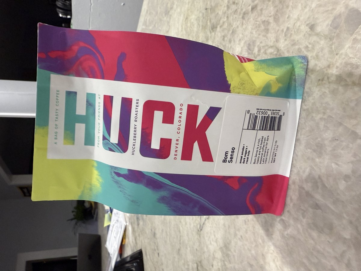 Huck Bom Senso Latin America Dark Roast